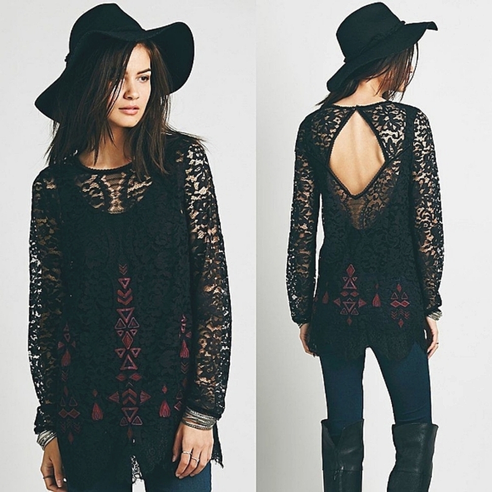 ❤ HOST PICK ❤ Free people lace tunic